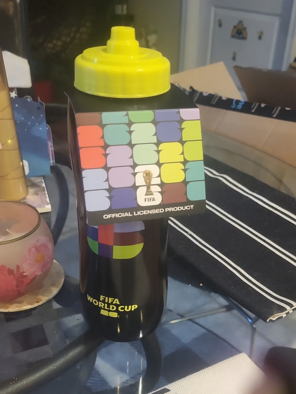 Fifa World Cup Black 32 Oz Limited Edition Sending Dust Cover Not  Fifa Etc